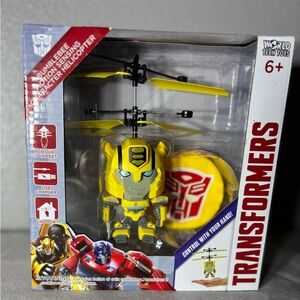 Transformers Bumblebee Yellow Helicopter by